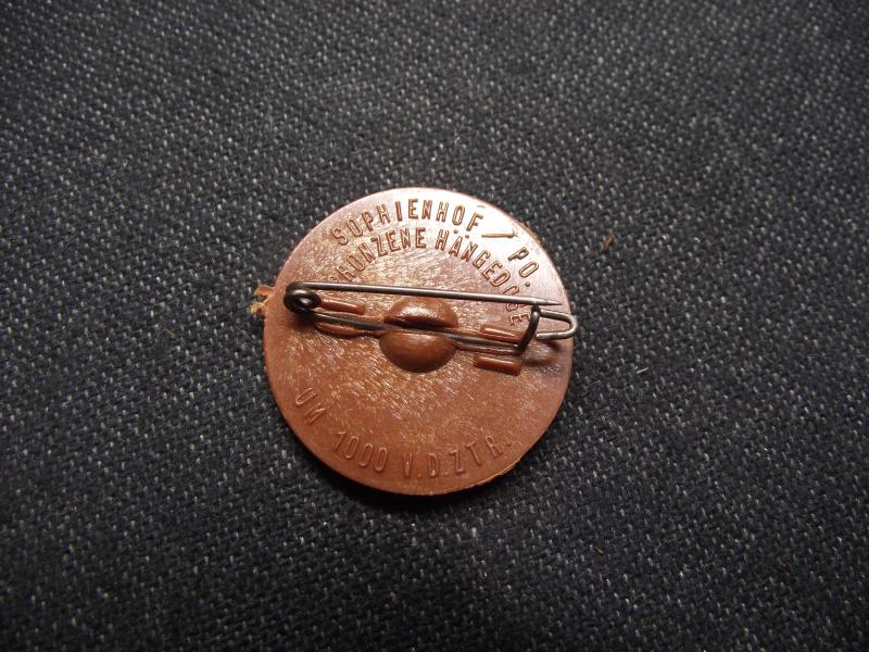 WW2 German Schmuck Alter Kulturvolker mit Hakenkreuz-Symbol.