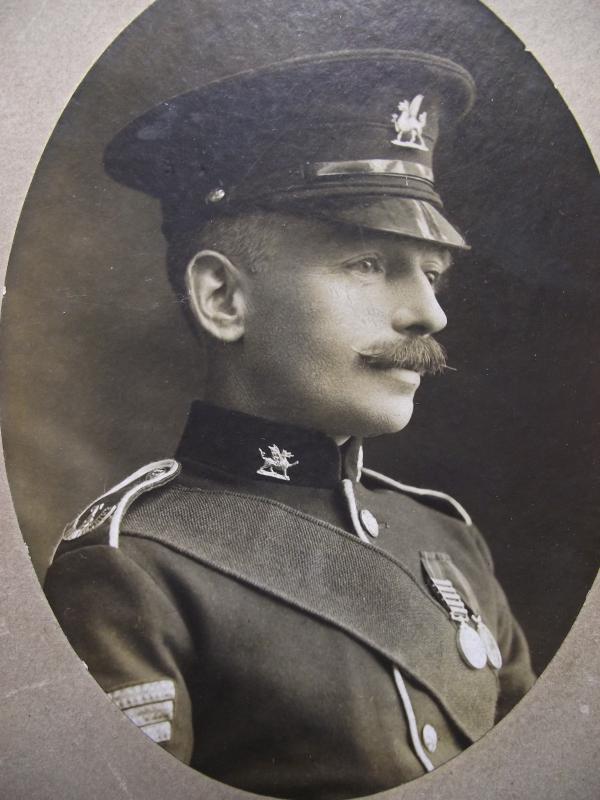 2nd Battalion Monmouthshire Framed Photo and Details.