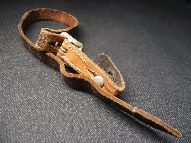 Complete WW2 German Steel Helmet Chinstrap.