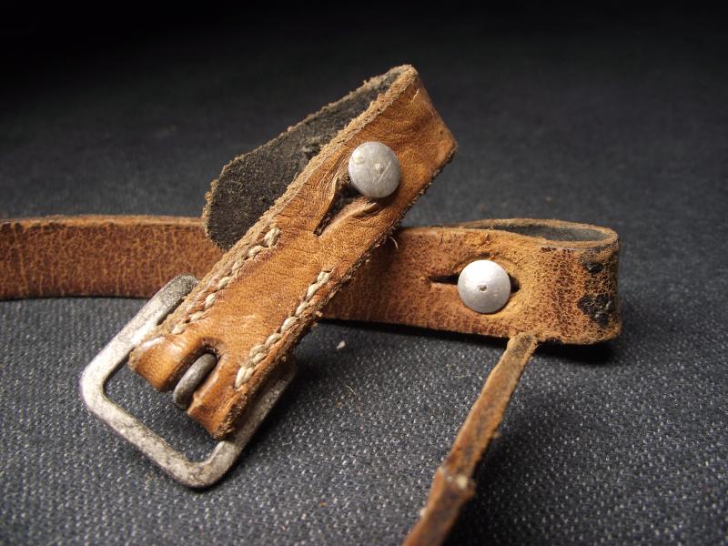 Complete WW2 German Steel Helmet Chinstrap.