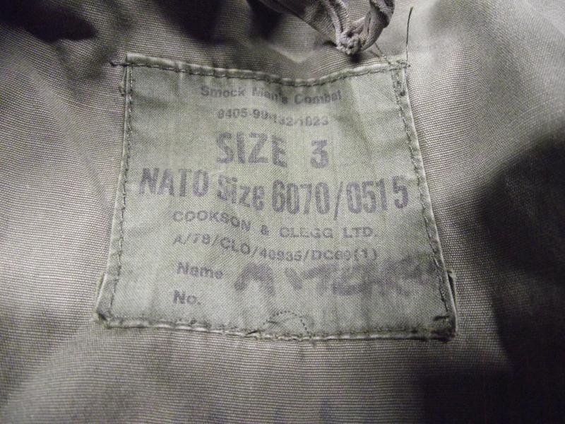 British 68 Pattern DPM Combat Smock. Falklands.