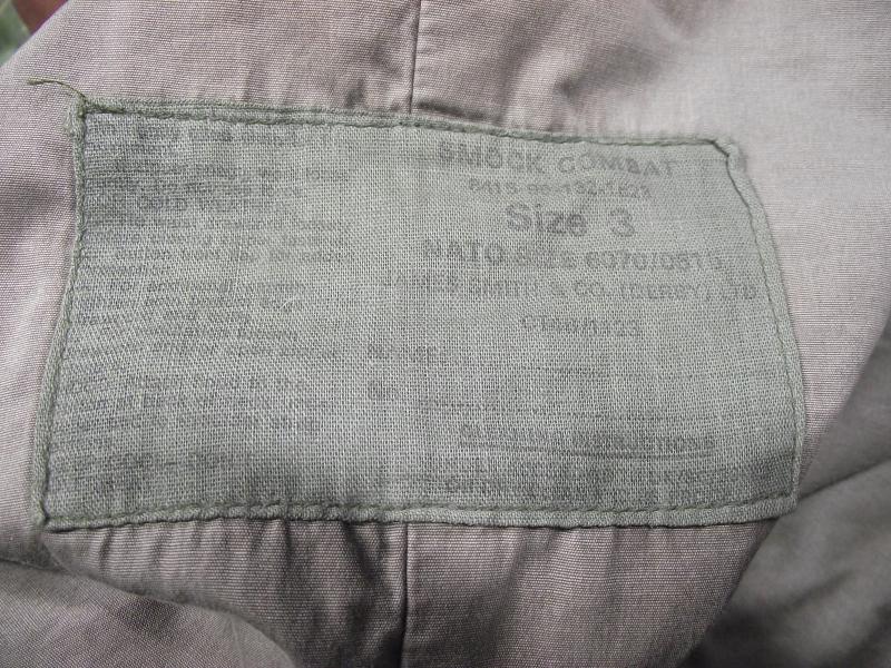 British 68 Pattern DPM Combat Smock with Hood, Named.. Falklands.