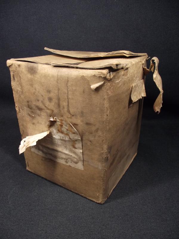 WW2 Boxed Heavy Duty Civil Respirator with Bag and Cloths.