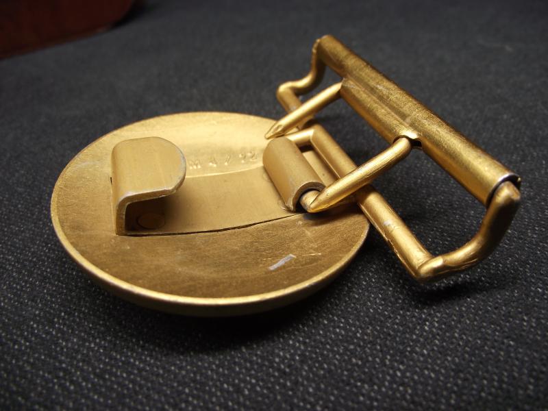 NSDAP Political Leader Belt and Buckle. M4/72, Deumer.