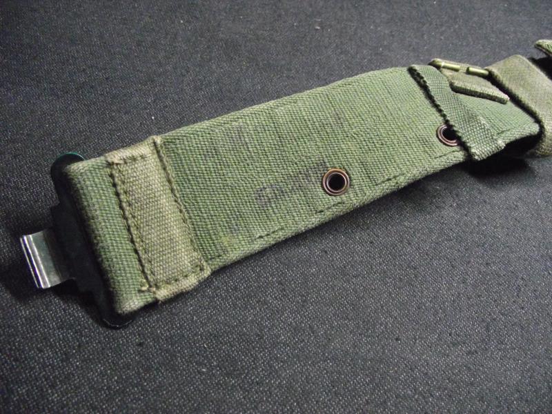 1945 Dated British 44 Pattern Pistol Holster and 44 Pattern Belt.