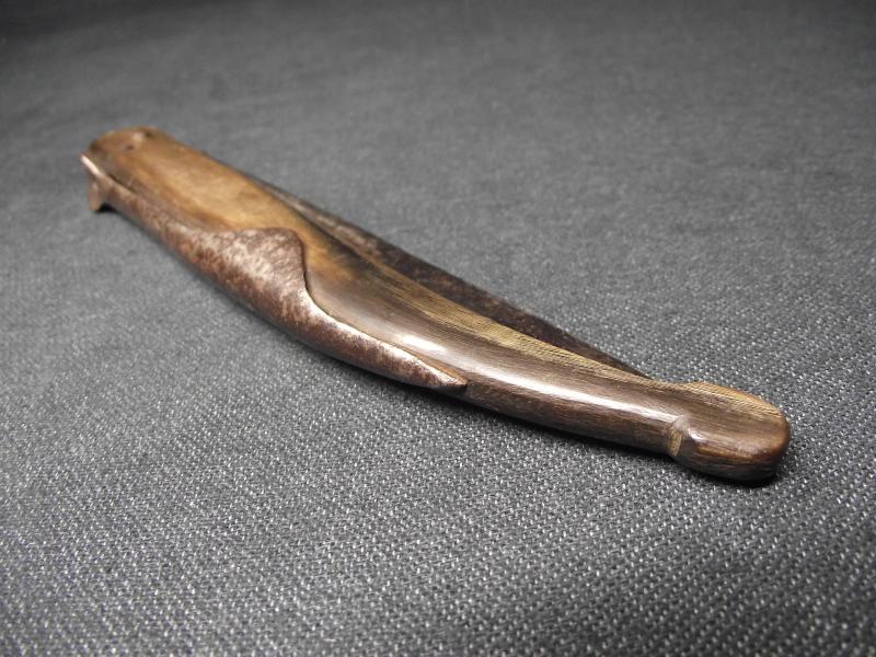 19th Century Spanish Navaja Folding Lock Knife.