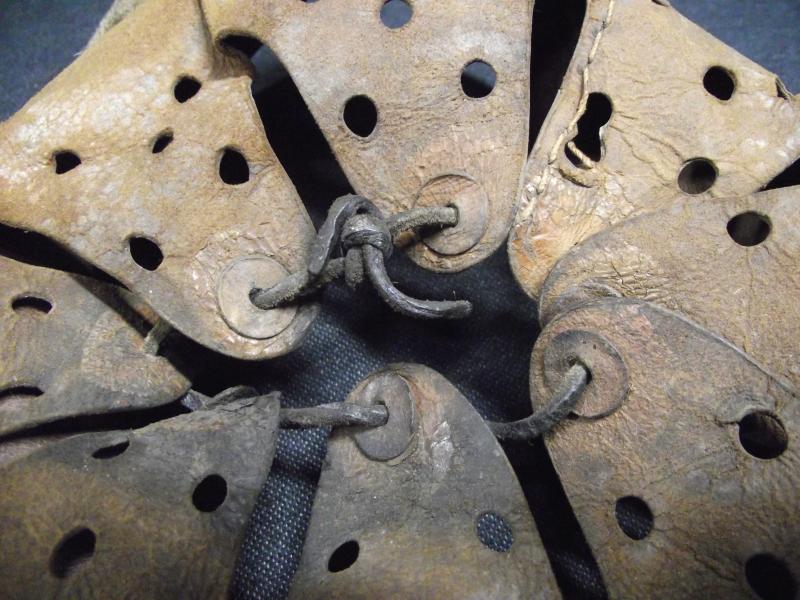 WW2 German Helmet M31 Liner Leather.