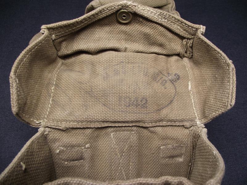 WW2 Home Guard Web Pouches, 1942.