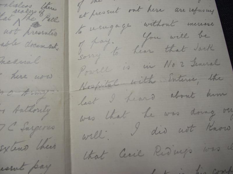 Two Boer War Personal Letters, Surgeon RAMC G.Goldsmith.