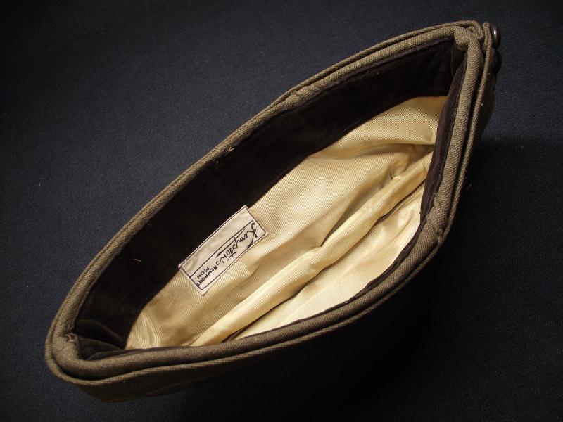 2nd Bn Monmouthshire Regiment Officers Side Cap. Newport Manufactured Cap.