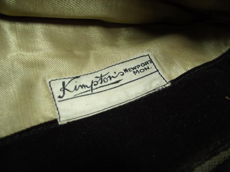 2nd Bn Monmouthshire Regiment Officers Side Cap. Newport Manufactured Cap.