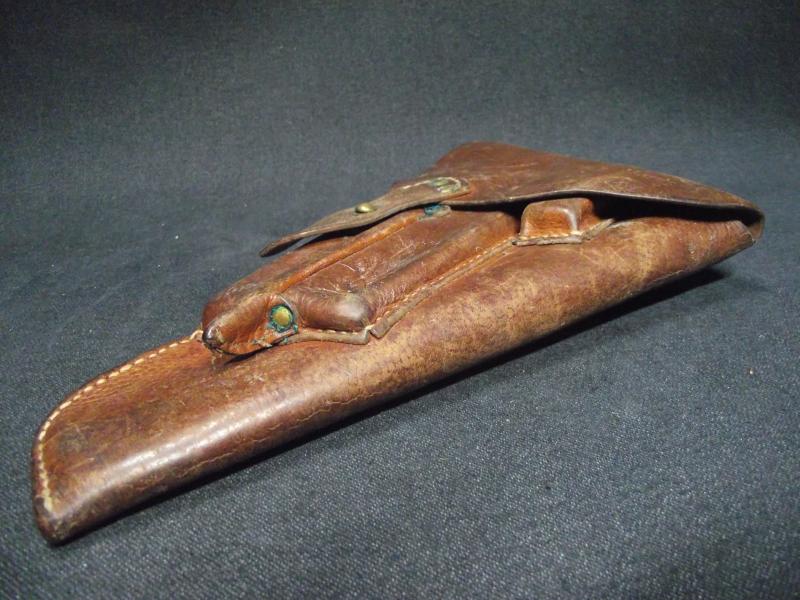 Swedish M/1940 Lahti Pistol Holster and Tools.