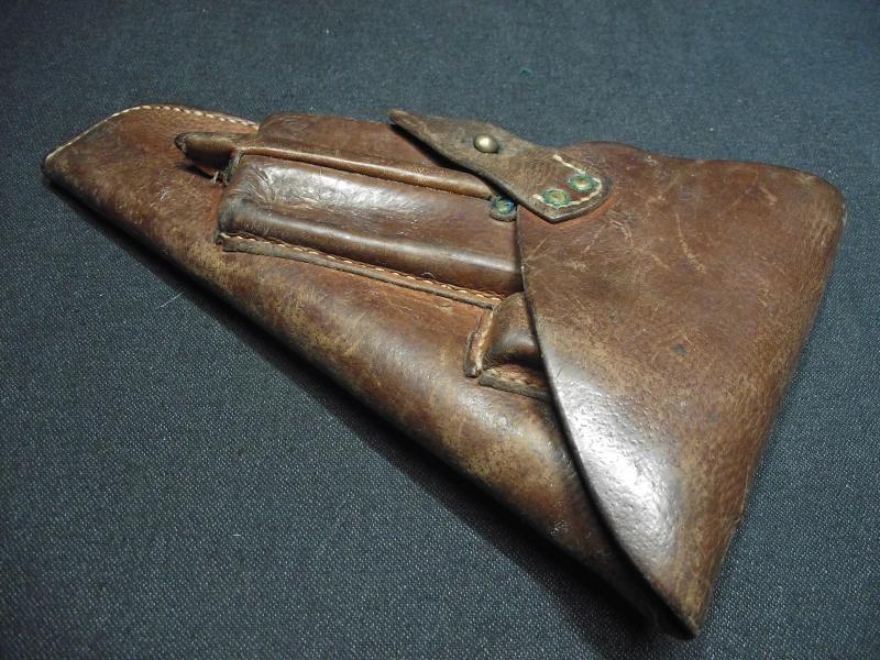 Swedish M/1940 Lahti Pistol Holster and Tools.