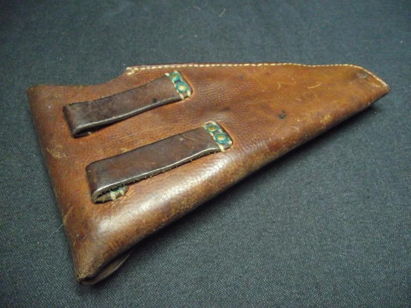 Swedish M/1940 Lahti Pistol Holster and Tools.