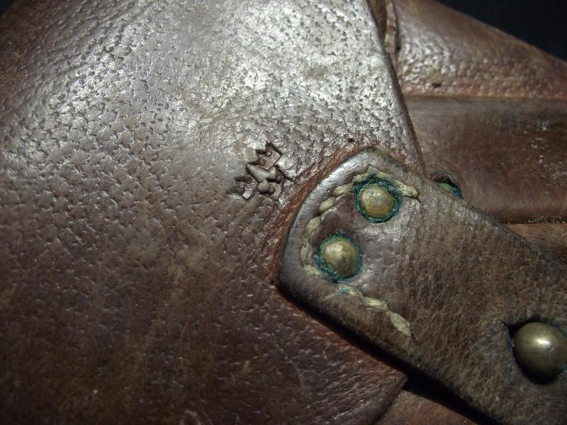 Swedish M/1940 Lahti Pistol Holster and Tools.