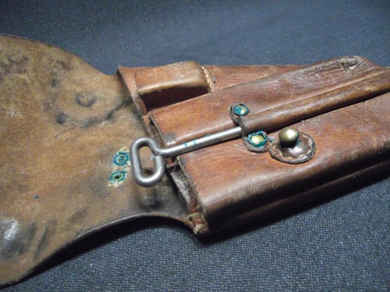 Swedish M/1940 Lahti Pistol Holster and Tools.
