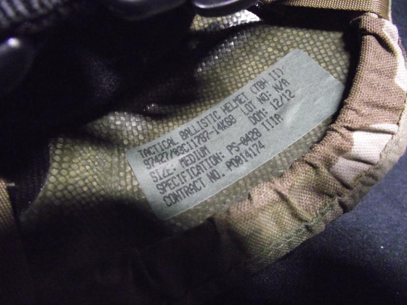 US Tactical Ballistic Helmet Gentex TBH-II.