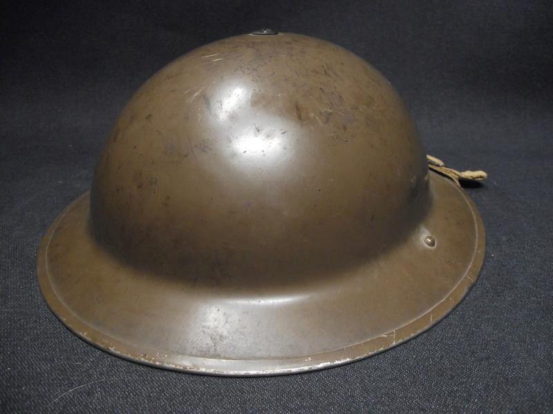 Scarce Early Matching 1939 Dated British MKII Steel Helmet