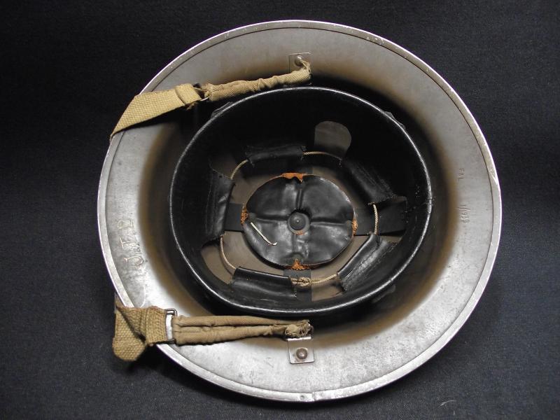 Scarce Early Matching 1939 Dated British MKII Steel Helmet