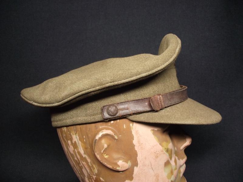 WW2 Welch Regiment Officers Visor Cap.