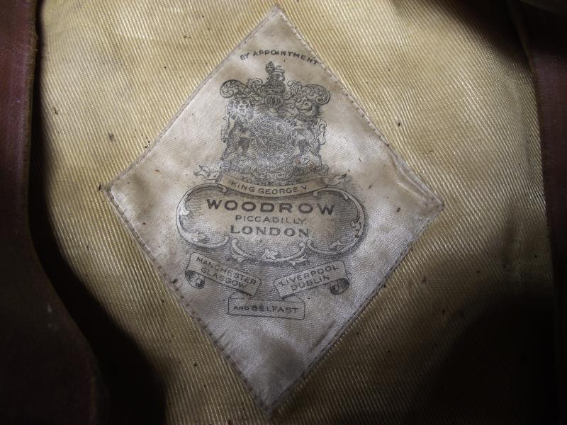 WW2 Welch Regiment Officers Visor Cap.