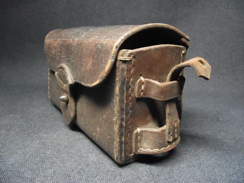 Rare Pre WW1 IJA Type 30/38 Rifle Rear Ammo Pouch.