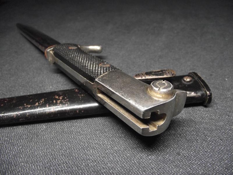 WW2 German Military ''Walking Out'' Parade Bayonet. Maker and Distributor Marked. E.Pack.