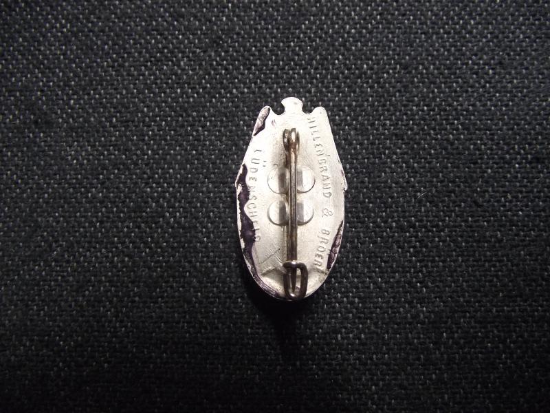 1937 Dated Hitler Youth Sports Participants Badge.