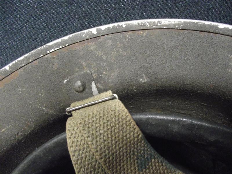 Red Painted 1941 Dated British Army MK2 Helmet. Army Fire Service?