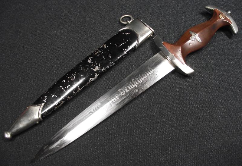 WW2 German NSKK Dagger. Justinuswerk Solingen.