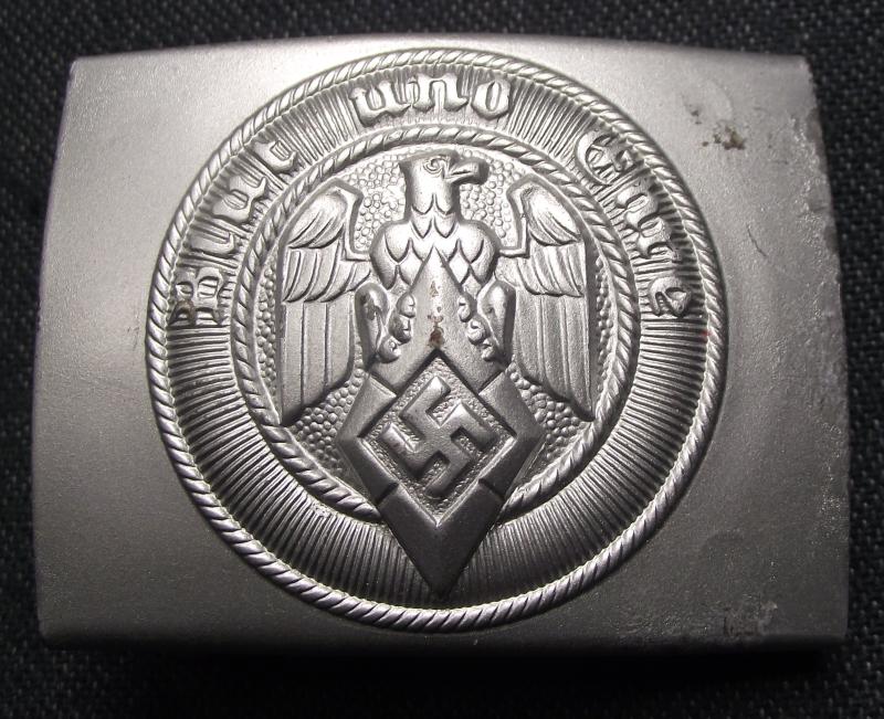 Hitler Youth Buckle. M4/22, Christian Theodor Dicke.