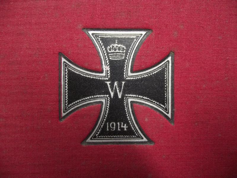 Imperial German WW1 Service Memorial Book.