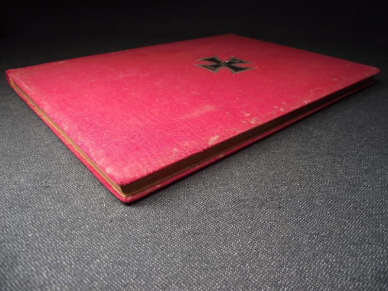 Imperial German WW1 Service Memorial Book.