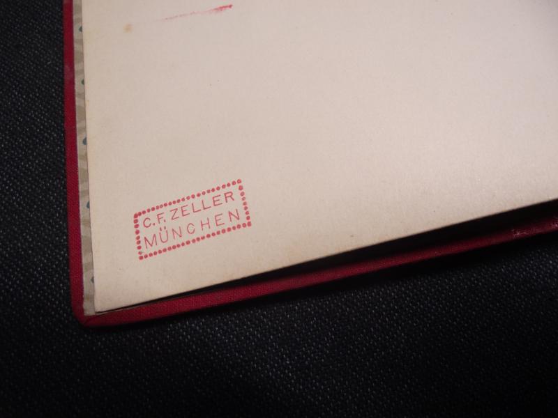 Imperial German WW1 Service Memorial Book.