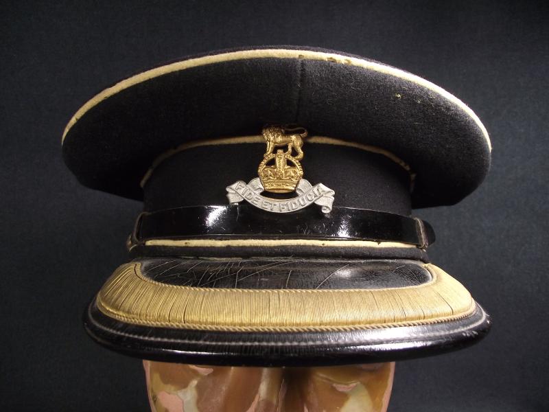 WW2 British Army Pay Corps Field Officers Peaked Cap.