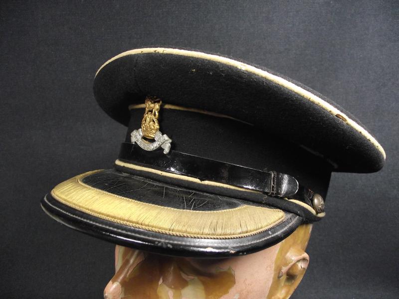 WW2 British Army Pay Corps Field Officers Peaked Cap.