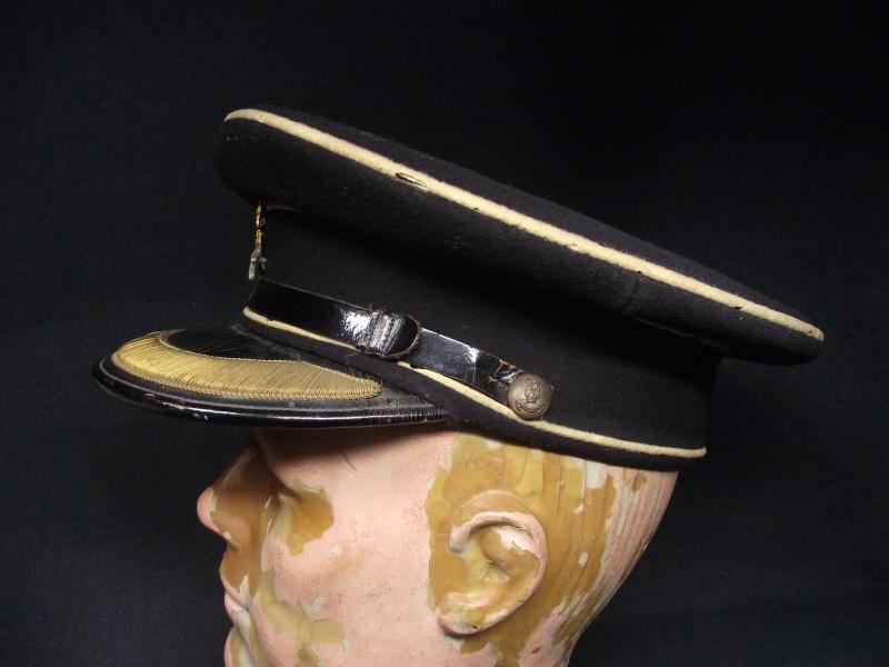 WW2 British Army Pay Corps Field Officers Peaked Cap.