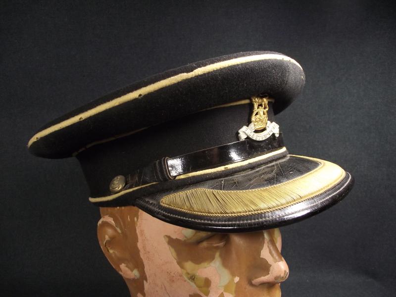 WW2 British Army Pay Corps Field Officers Peaked Cap.