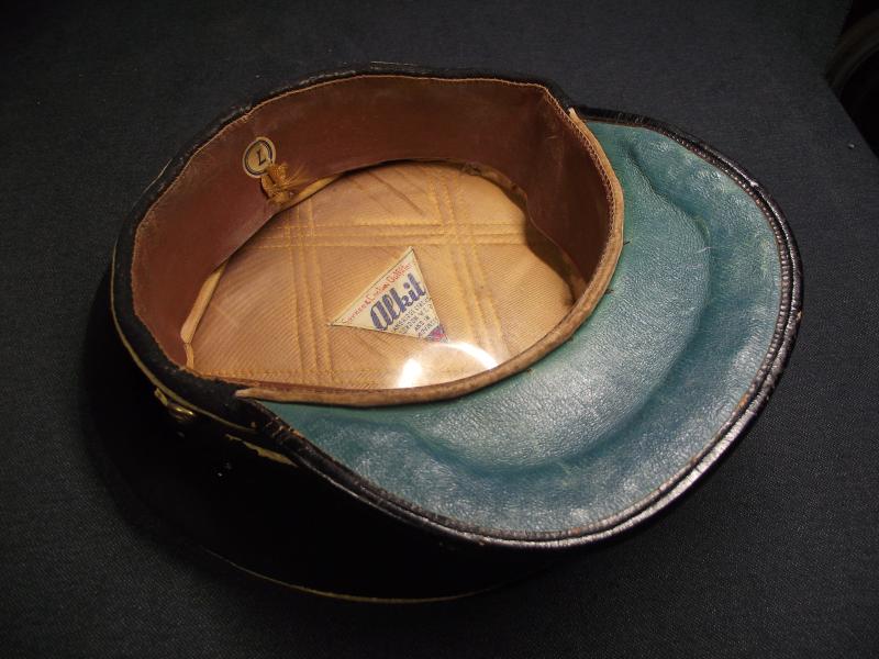 WW2 British Army Pay Corps Field Officers Peaked Cap.