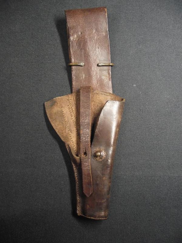 WW2 British Open Top Pistol Holster Field Conversion. Tank Holster.