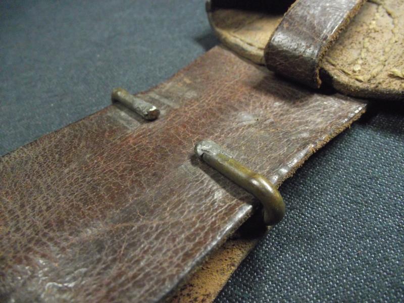 WW2 British Open Top Pistol Holster Field Conversion. Tank Holster.