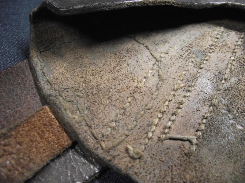 WW2 British Open Top Pistol Holster Field Conversion. Tank Holster.