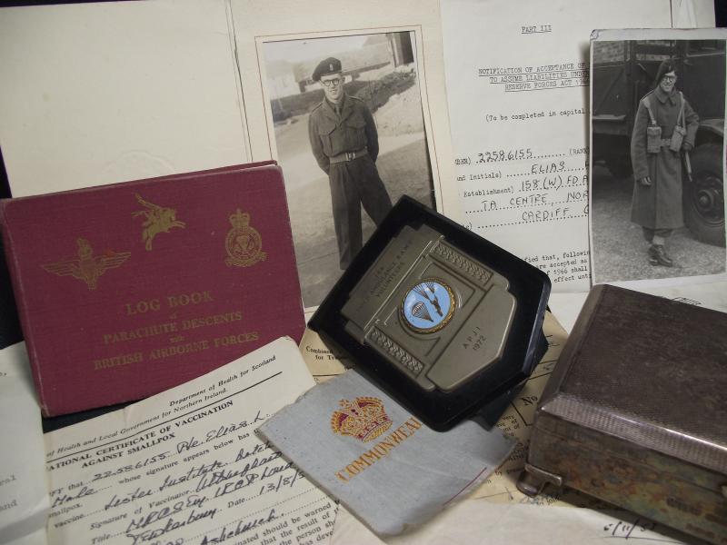 Korea Campaign and TA 144 Parachute Field Ambulance Grouping. Cardiff.