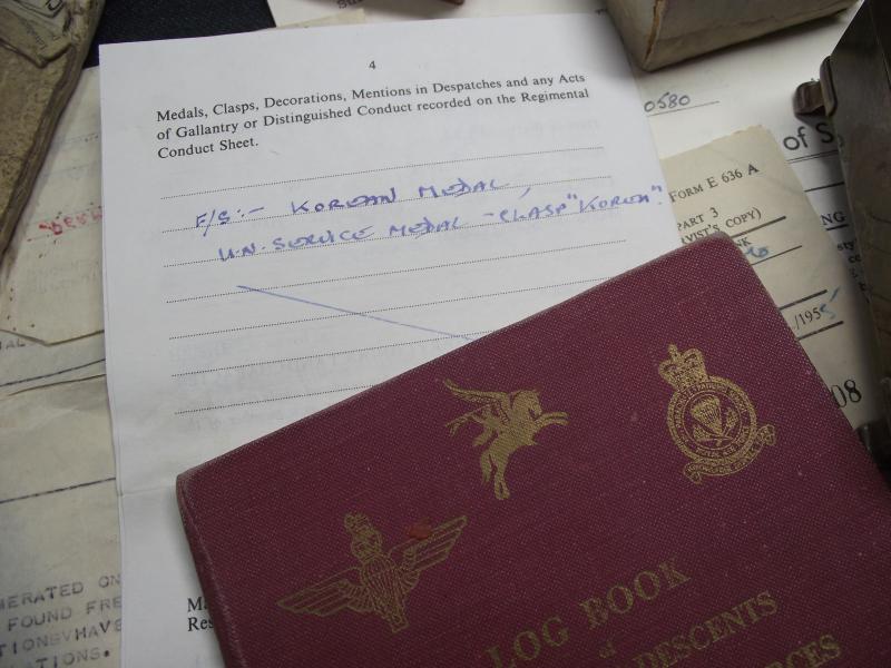 Korea Campaign and TA 144 Parachute Field Ambulance Grouping. Cardiff.