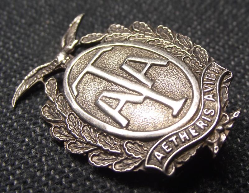 Rare WW2 Air Transport Auxiliary ''ATA'' Membership Lapel Badge. Numbered.