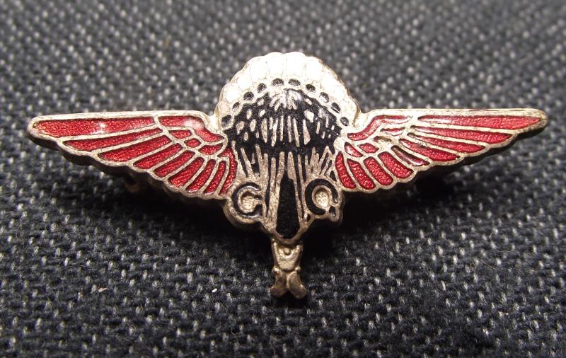 GQ Parachute Company Badge.