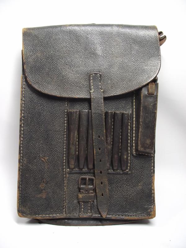WW2 German M35 Leather Map Case.