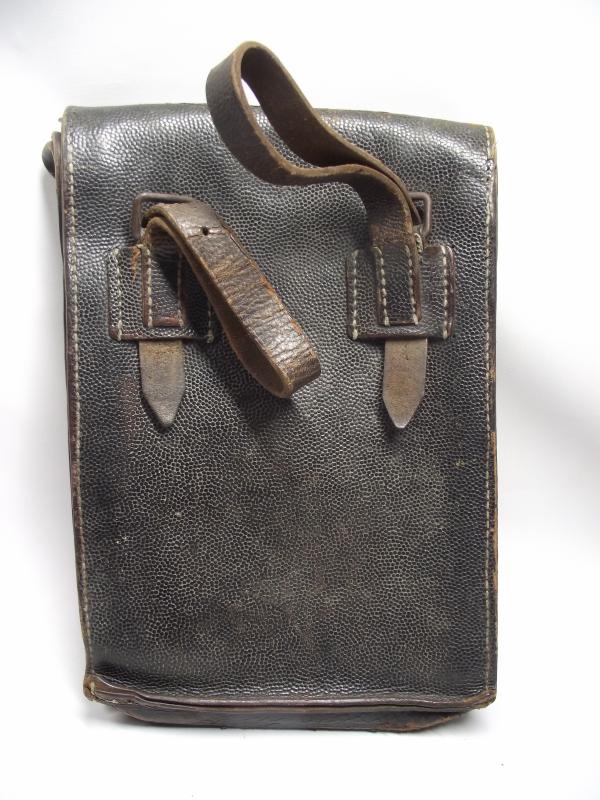 WW2 German M35 Leather Map Case.