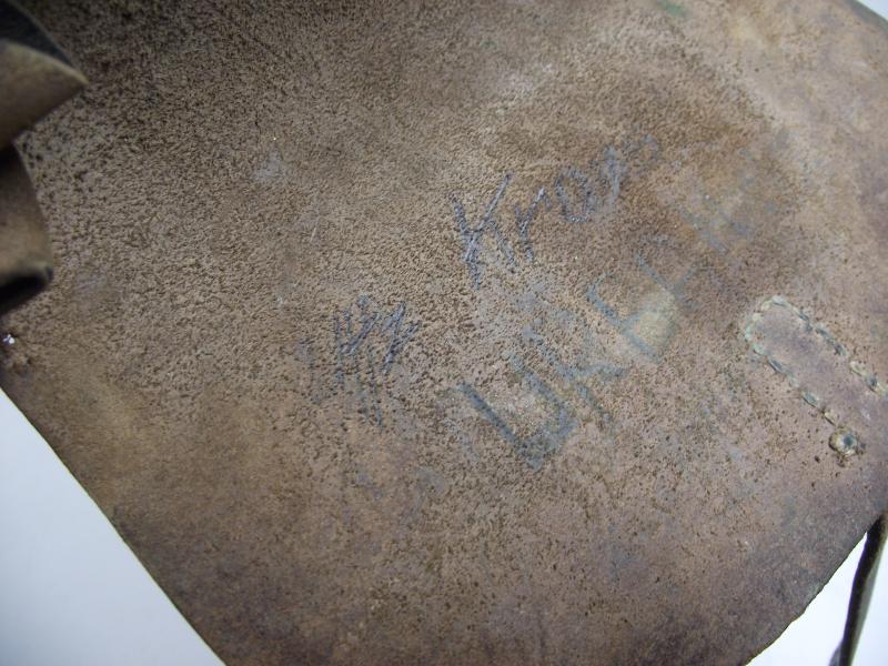 WW2 German M35 Leather Map Case.