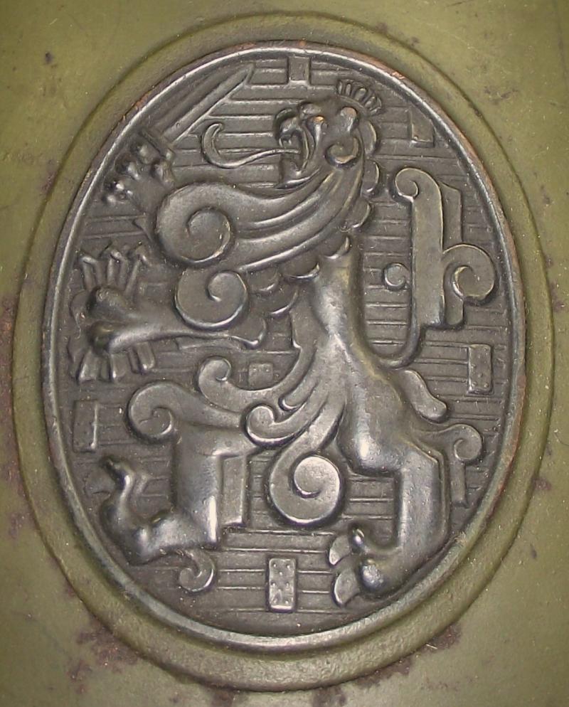 WW2 Dutch M34 Steel Combat Helmet.